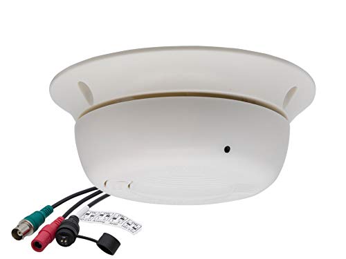 Evertech Upgraded to 1080p HD Hidden CCTV Security Covert Camera 4in1 AHD TVI CVI Non-Functional Smoke Alarm Detector Style
