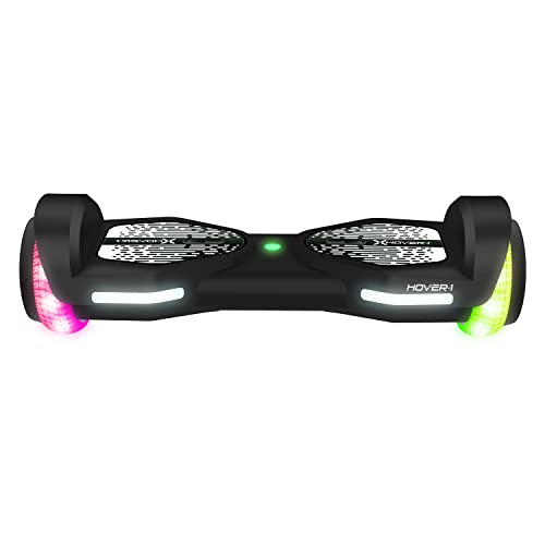 Hover-1 All-Star 2.0 Hoverboard 7MPH Top Speed, 7MI Range, Dual 200W Motor, 5HR Recharge, 220lbs Max Weight, LED Wheels & Headlights