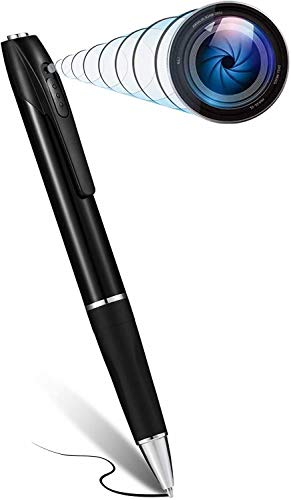 Bescar Multi-Function Hidden Camera Spy Pen Camera -Full HD 1080P Video Camera Pen Loop Recording, Plug and Play to PC/Mac DVR Cam with Free 5 Black Refill