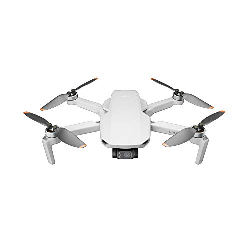 DJI Mini 2 – Ultralight and Foldable Drone Quadcopter, 3-Axis Gimbal with 4K Camera, 12MP Photo, 31 Mins Flight Time, OcuSync 2.0 10km HD Video Transmission, QuickShots Gray