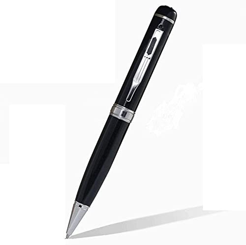 Hidden Camera Spy Pen Camera 1080p Real HD Spy Cover Lens Pen Cam, Free 16GB Micro SD Built-in and Micro SD Reader & 5 Ink Fills Inc, Voice and Image Executive Multifunction DVR