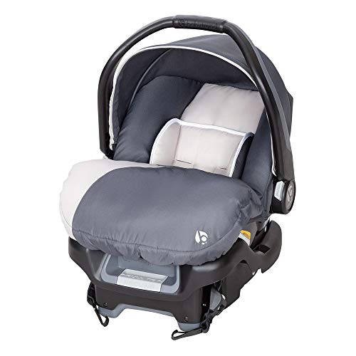 Baby Trend Ally Adjustable Comfortable Carry 35 Pound Infant Baby Car Seat and Base, Gray Magnolia