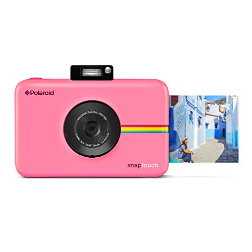 Zink Polaroid Snap Touch Portable Instant Print Digital Camera with LCD Touchscreen Display (Pink)