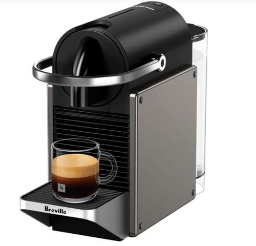 Nespresso Pixie Original Espresso Machine by Breville, Titan