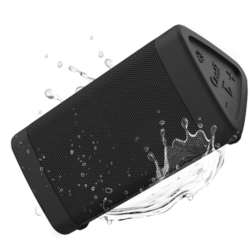 OontZ Angle 3 Bluetooth Speaker, up to 100 ft Wireless Range, Portable Speaker for iPhone, Android Phones, Louder Volume, Crystal Clear Sound, Rich Bass, IPX5 Portable Bluetooth Speaker (Black)