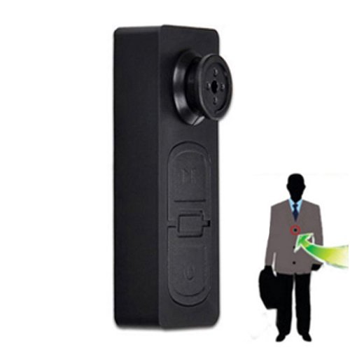 Mini T-Shirt Button Hidden DVR Camera Pinhole Camcorder 30fps Peep Surveillance