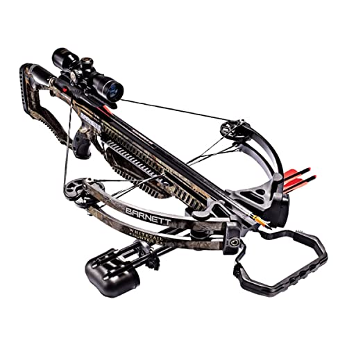 Barnett Whitetail Hunter II Crossbow, with 4x32 Multi-Reticle Scope, 2 Headhunter Arrows, Lightweight Quiver*