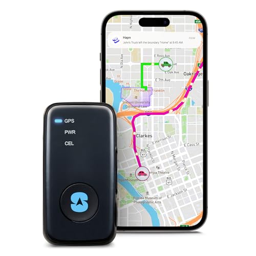 Spytec GPS Mini GPS Tracker for Vehicles, Cars, Trucks, Loved Ones, Kids, Fleets, GPS Tracker Device for Vehicles, Unlimited 5 Second Updates US & Worldwide Real-Time Tracking, Subscription Needed