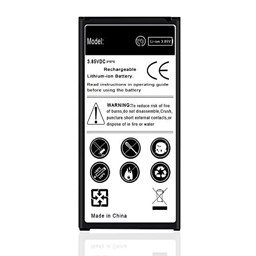 New High Power 4400mAh Extended Slim Li_ion Battery for AT&T Samsung Galaxy S5 Active SM-G870A SmartPhone - High Capacity