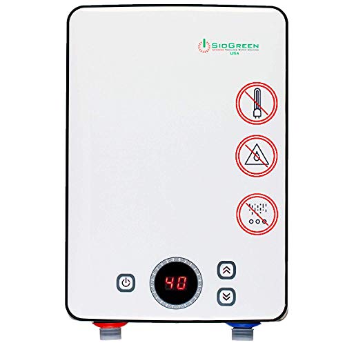 Sio Green IR260 POU Infrared Electric Tankless Water Heater - 240v / 10A- 30A / 6kW