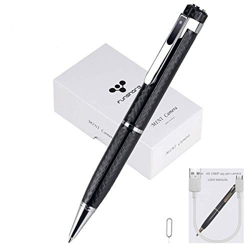 Spy Pen Camera, Hidden Camera Pen HD 1080P | One-Button Control | Motion Detection | Plug Play to PC & Mac | + Update Battery by Funshare (No Include SD Card)