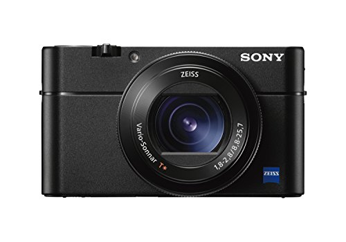 Sony Cyber-Shot DSC-RX100 V 20.1 MP Digital Still Camera with 3' OLED, flip Screen, WiFi, and 1” Sensor DSCRX100M5/B
