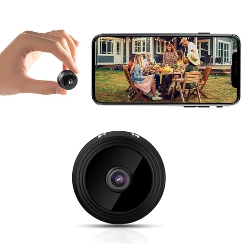 WloewCloud Hidden Camera-WiFi Wireless Cam-Nanny Camera-Spy Cameras-1080P HD Night Vision Baby Cam - Surveillance Cameras with Motion Detection and Night Vision,Compatible with Smart Phones