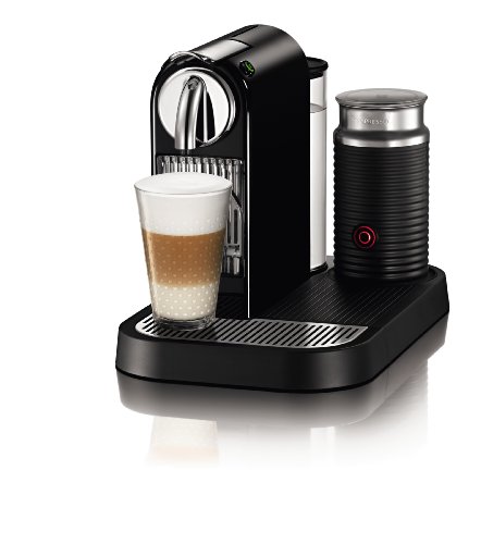 Nespresso D121-US4-BK-NE1 Citiz Espresso Maker with Aeroccino Milk Frother, Black*