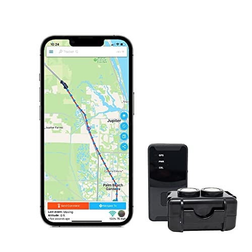 GPS Tracker - Optimus 2.0 Bundle with Waterproof Twin Magnet Case for Vehicles, fleets, Assets – 4G LTE Real-Time GPS Tracking Device – Instant alerts Low Cost Subscription Plan