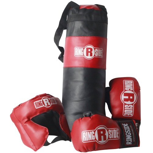 Ringside Kids Boxing Gift Set (2-5 Year Old), Black, 17' long x 5' diameter