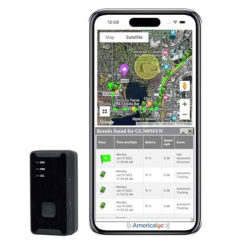 AMERICALOC GPS Tracker. GL300 MXW Series. No subscription required. Pay as you go. Magnet included.