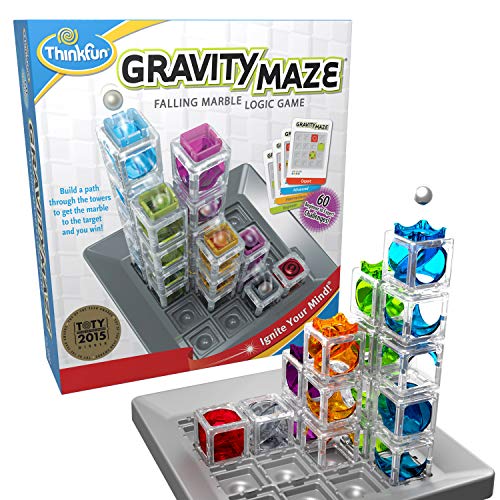 ThinkFun Gravity Maze Marble Run Brain Game and STEM Toy for Boys and Girls Age 8 and Up