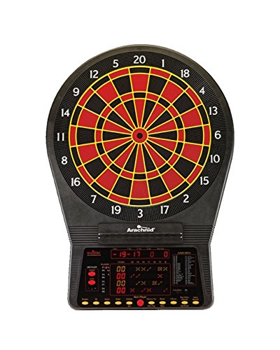Cricket Pro 900 by Arachnid- Talking Electronic Dartboard, 15.5' Target Area, Up to 8 Player Score Display, Solo Play, MPR and PPD Scoring, 8 New Games, Includes Soft Tip Darts and Extra Tips