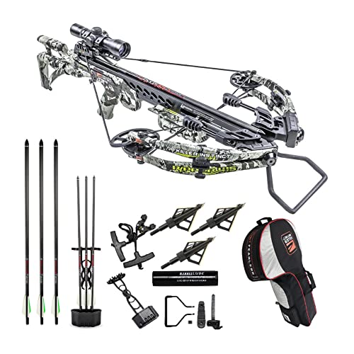 Killer Instinct Crossbows Ripper 415 FPS Crossbow Kit with Crossbow Case and HME Broadheads (3-Pack) Bundle (3 Items)*