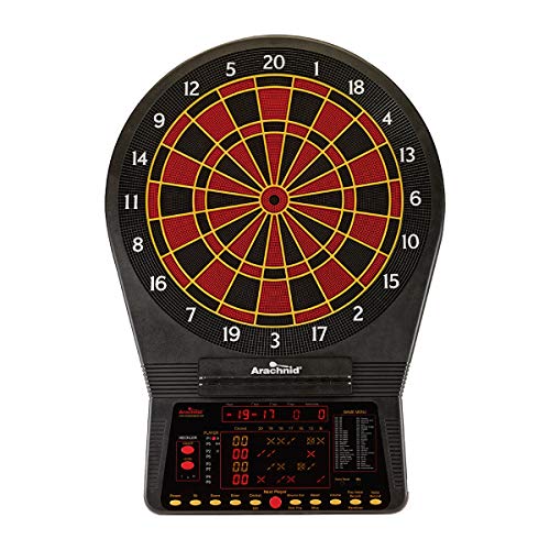 Cricket Pro 900 by Arachnid- Talking Electronic Dartboard, 15.5' Target Area, Up to 8 Player Score Display, Solo Play, MPR and PPD Scoring, 8 New Games, Includes Soft Tip Darts and Extra Tips