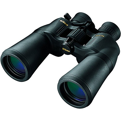 Nikon ACULON A211 10-22x50 Binocular | Multilayer coating, Porro prism Binocular with turn and slide eyecups, Tripod Adaptable | Official Nikon USA Model*