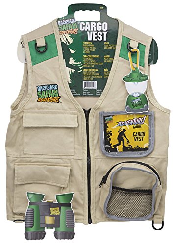 Backyard Safari Cargo Vest Kids Outdoor Activity