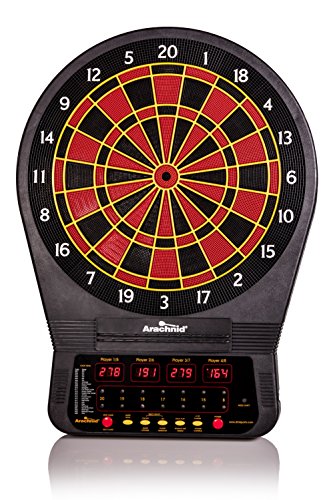 Arachnid Cricket Pro Tournament-quality Electronic Dartboard with Micro-thin Segment Dividers for Dramatically Reduced Bounce-outs and NylonTough Segments for Improved Durability and Playability*