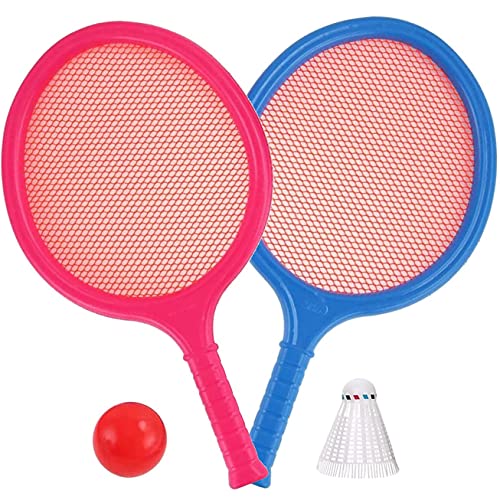 Liberty Imports Badminton Set for Kids with 2 Rackets, Ball and Birdie - Junior Tennis Racquet Play Game Beach Toys