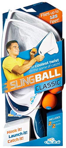 Blue Orange Djubi Classic - the Coolest New Twist on the Game of Catch!, Slingball Classic, White