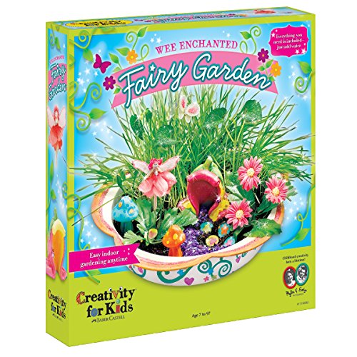 Creativity for Kids Enchanted Fairy Garden Craft Kit - Fairy Crafts for Kids