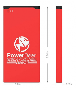 PowerBear Samsung Galaxy S5 Battery